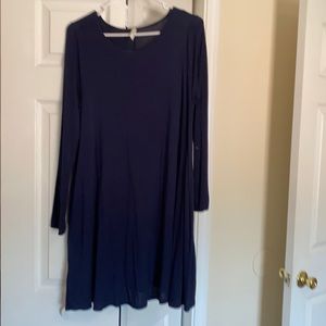 Navy dress size small